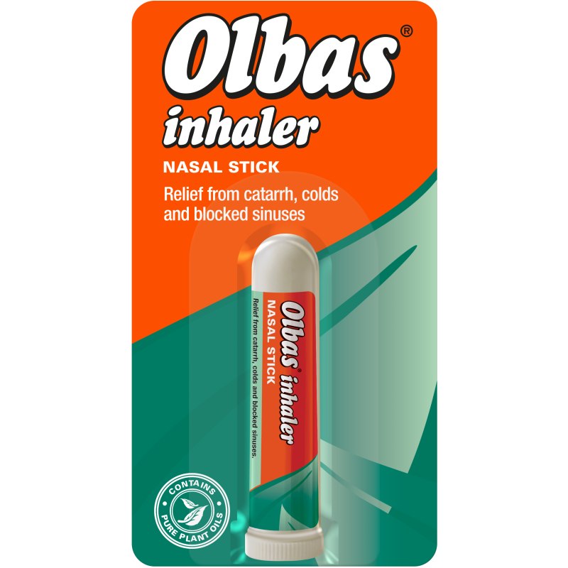 Buy Olbas Inhaler Nasal Stick 695mg Online | My Pharmacy UK